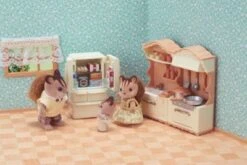 Sylvanian Families Landhaus Küche Mit Kühlschrank -Spielzeugladen 10439109 05