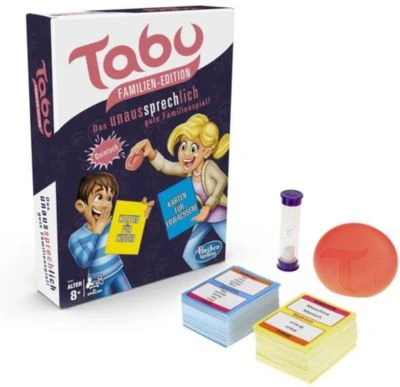 Hasbro Gaming Tabu Familien-Edition, Brettspiel Ab 8 Jahren 2 Hasbro Gaming Tabu Familien-Edition, Brettspiel Ab 8 Jahren – Bild 2