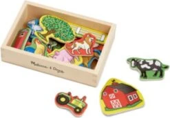 Melissa & Doug Magnete Aus Holz, Bauernhof