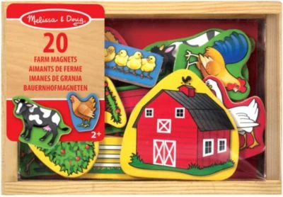 Melissa & Doug Magnete Aus Holz, Bauernhof 2 Melissa & Doug Magnete Aus Holz, Bauernhof – Bild 2