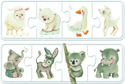 Ravensburger My First Color Puzzle, 6 X 4 Teile, Meine Liebsten Tierkinder 4 Ravensburger My First Color Puzzle, 6 X 4 Teile, Meine Liebsten Tierkinder – Bild 4
