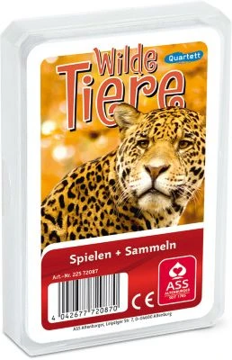 ASS Altenburger Quartett Wilde Tiere 1 ASS Altenburger Quartett Wilde Tiere