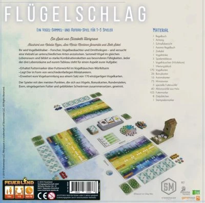 Pegasus Spiele KENNERSPIEL DES JAHRES 2019 - Flügelschlag 2 Pegasus Spiele KENNERSPIEL DES JAHRES 2019 - Flügelschlag – Bild 2
