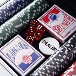 HOMCOM Pokerkoffer Mit 200 Chips -Spielzeugladen 12524160 06