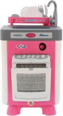 Polesie Kinderspülmaschine Carmen Ablage Geschirr Wasserbehälter Kinderhaushaltsgeräte