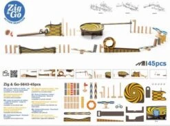 DJECO Zig & Go 5643- 45Teile 5 DJECO Zig & Go 5643- 45Teile -Spielzeugladen 12815054 03
