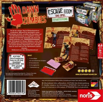 Noris Escape Room Dawn Of The Zombies 4 Noris Escape Room Dawn Of The Zombies – Bild 4