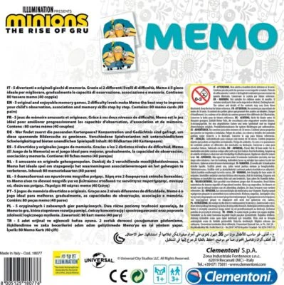 Clementoni Memo Game - Minions 2 5 Clementoni Memo Game - Minions 2 – Bild 5