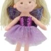 Sweety-Toys Sweety Toys 11766 Stoffpuppe Fee Plüschtier Prinzessin 30 Cm Lila