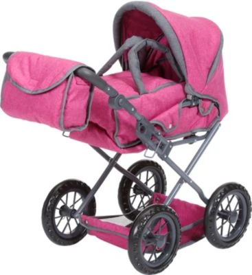 KNORRTOYS.COM Kombi-Puppenwagen Ruby - Berry 2 KNORRTOYS.COM Kombi-Puppenwagen Ruby - Berry – Bild 2