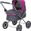 KNORRTOYS.COM Puppenwagen Mini Lili - Tec Purple