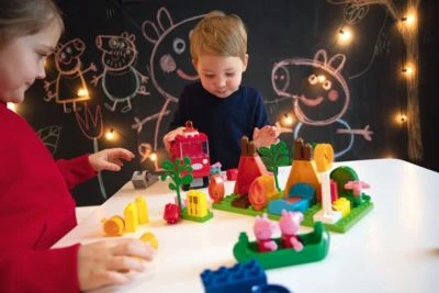 PlayBIG Bloxx Peppa Pig Feuerwehrauto, 58-tlg. 4 PlayBIG Bloxx Peppa Pig Feuerwehrauto, 58-tlg. – Bild 4