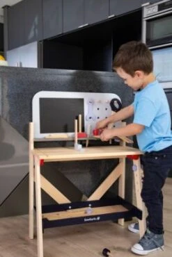 EverEarth Große Werkbank, Pastell 5 EverEarth Große Werkbank, Pastell -Spielzeugladen 15005650 03