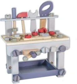 EverEarth Werkbank Mit Zubehör, Pastell