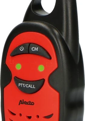 Alecto FR-05RD - Walkie Talkie Set Für Kinder - Reichweite Von Bis Zu 3 Kilometern, Schwarz/rot 4 Alecto FR-05RD - Walkie Talkie Set Für Kinder - Reichweite Von Bis Zu 3 Kilometern, Schwarz/rot – Bild 4