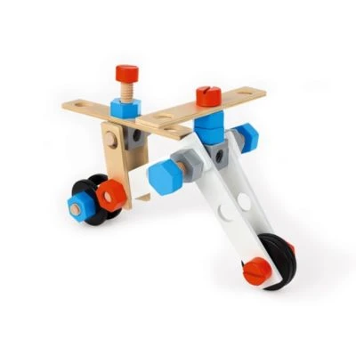 Janod Brico'Kids Werkbank Zubehörsortiment 100 Teile (Holz) 2 Janod Brico'Kids Werkbank Zubehörsortiment 100 Teile (Holz) – Bild 2