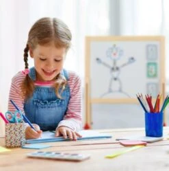 Relaxdays Standtafel Für Kinder Höhenverstellbar 8 Relaxdays Standtafel Für Kinder Höhenverstellbar -Spielzeugladen 15630959 03