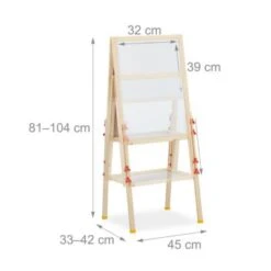 Relaxdays Standtafel Für Kinder Höhenverstellbar 9 Relaxdays Standtafel Für Kinder Höhenverstellbar -Spielzeugladen 15630959 04