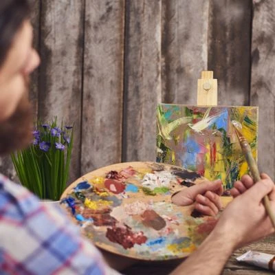 Relaxdays Tischstaffelei Verstellbar 2 Relaxdays Tischstaffelei Verstellbar – Bild 2