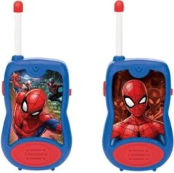 LEXIBOOK Spider-Man Walkie Talkie Bis Zu 100 M Reichweite Mit Gürtelclip