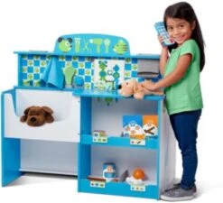Melissa & Doug Haustier Tierarzt Spielcenter Holz -Spielzeugladen 15856018 02