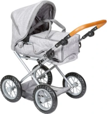 KNORRTOYS.COM Kombi-Puppenwagen Ruby - Stone Brown 2 KNORRTOYS.COM Kombi-Puppenwagen Ruby - Stone Brown – Bild 2