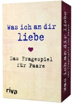 Riva Verlag Was Ich An Dir Liebe - Das Fragespiel Für Paare (Spiel)