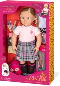 Our Generation Deluxe Puppe Hally 46 Cm In Schuluniform 11 Our Generation Deluxe Puppe Hally 46 Cm In Schuluniform -Spielzeugladen 16188617 06