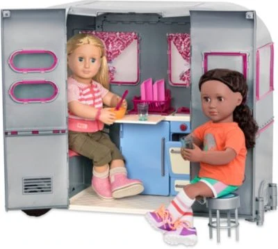 Our Generation Wohnwagen Mit Zubehör Für Puppen 4 Our Generation Wohnwagen Mit Zubehör Für Puppen – Bild 4