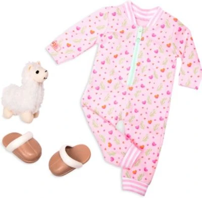 Our Generation Schlafanzug Mit Lama Für 46cm Puppen 1 Our Generation Schlafanzug Mit Lama Für 46cm Puppen