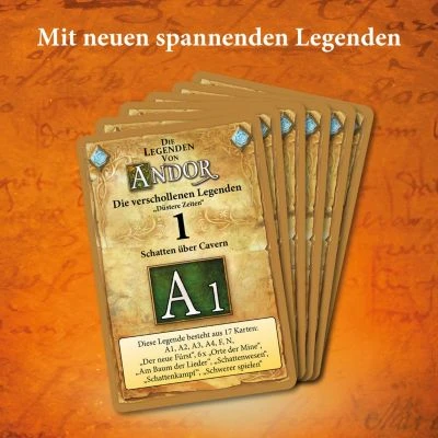 Kosmos Die Legenden Von Andor - Die Verschollenen Legenden "Düstere Zeiten" 3 Kosmos Die Legenden Von Andor - Die Verschollenen Legenden "Düstere Zeiten" – Bild 3