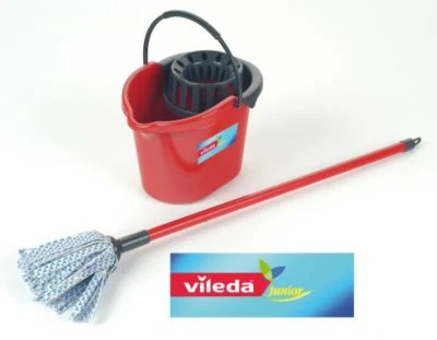 Klein Vileda Wischmop Mit Eimer Haushaltsgerät 1 Klein Vileda Wischmop Mit Eimer Haushaltsgerät