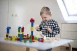 Eichhorn Holzbausteine Bunt, 100 Stück -Spielzeugladen 16467381 03