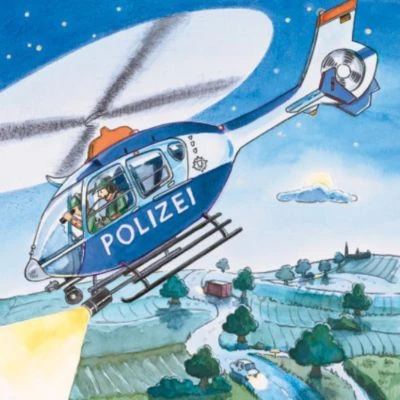 Ravensburger 3er Set Puzzle, Je 49 Teile, 21x21 Cm, Polizeieinsatz 3 Ravensburger 3er Set Puzzle, Je 49 Teile, 21x21 Cm, Polizeieinsatz – Bild 3