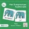 Schulbuchverlag Anadolu Mein Zweisprachiges Aufdeckspiel, Tiere, Arabisch (Kinderspiel)