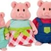 Li'l Woodzeez Schweinchen Familie