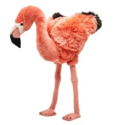 UNI-TOYS® Flamingo Rosa, Stehend - 46 Cm (Höhe) - Plüsch-Vögel - Plüschtiere Kuscheltiere -Spielzeugladen 17533121 03