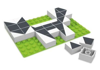 Hubelino Tangram Lernspiel Mit Bauklötzen 410061 2 Hubelino Tangram Lernspiel Mit Bauklötzen 410061 – Bild 2