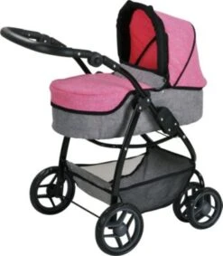 KNORRTOYS.COM Kombi-Puppenwagen Coco - Jeans Grey -Spielzeugladen 17623497 03