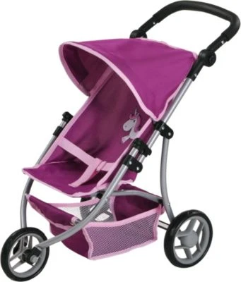 KNORRTOYS.COM Puppenwagen Jogger Lio - UMA Einhorn, Rot 1 KNORRTOYS.COM Puppenwagen Jogger Lio - UMA Einhorn, Rot