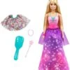 Barbie Dreamtopia 2-in-1 Prinzessin & Meerjungfrau Puppe, Anziehpuppe