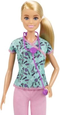 Barbie Krankenschwester Puppe, Karriere-Barbie, Anziehpuppe 3 Barbie Krankenschwester Puppe, Karriere-Barbie, Anziehpuppe – Bild 3