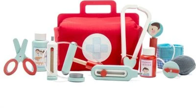 Le Toy Van Doktor Koffer - Tasche Mit Holz-Arztzubehör 2 Le Toy Van Doktor Koffer - Tasche Mit Holz-Arztzubehör – Bild 2