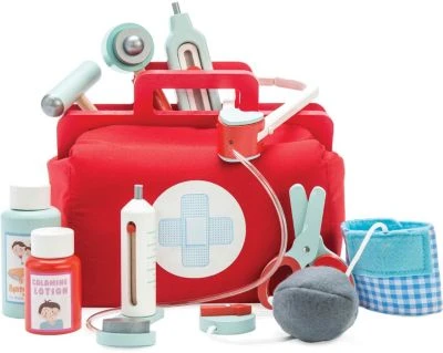 Le Toy Van Doktor Koffer - Tasche Mit Holz-Arztzubehör 3 Le Toy Van Doktor Koffer - Tasche Mit Holz-Arztzubehör – Bild 3