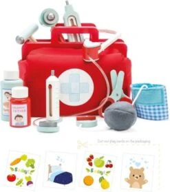 Le Toy Van Doktor Koffer - Tasche Mit Holz-Arztzubehör 9 Le Toy Van Doktor Koffer - Tasche Mit Holz-Arztzubehör -Spielzeugladen 18556156 04