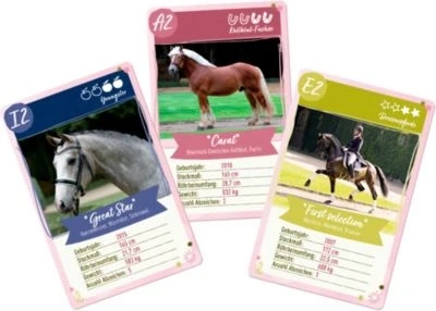 Kartenspiel Quartett Pferdefreunde 2 Kartenspiel Quartett Pferdefreunde – Bild 2