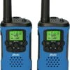 Alecto FR-115 - Set Von Zwei Walkie Talkies - Reichweite Von Bis Zu 5 Kilometern, Blau/schwarz