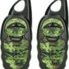 Alecto FR-05CM - Walkie Talkie Set Für Kinder - Reichweite Von Bis Zu 3 Kilometern, Camouflage