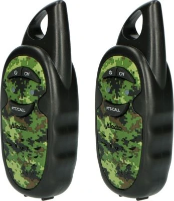 Alecto FR-05CM - Walkie Talkie Set Für Kinder - Reichweite Von Bis Zu 3 Kilometern, Camouflage 2 Alecto FR-05CM - Walkie Talkie Set Für Kinder - Reichweite Von Bis Zu 3 Kilometern, Camouflage – Bild 2