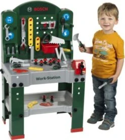Klein BOSCH Große Werkbank, Grün -Spielzeugladen 1896047 03